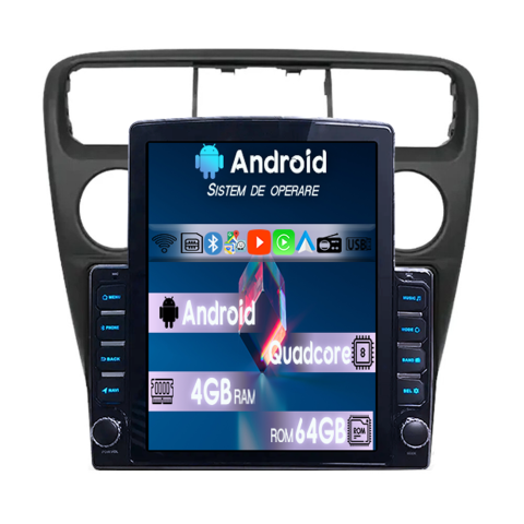 Accord 6 1998-2003 - Navigatie dedicata Honda Accord VI 1998-2003 Tesla Style, 4GB RAM 64GB ROM, Procesor Quadcore, Android 14, Display QLED 9.7", DSP, Carplay&Android Auto