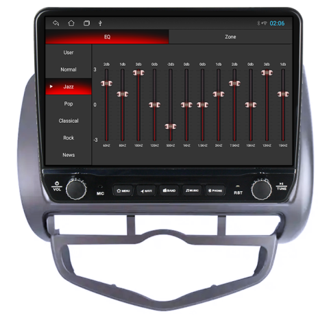 Navigatie dedicata Honda Jazz City 2002-2007 Tesla cu butoane rotative model 2024, 4GB RAM 64GB ROM, Procesor Quadcore, Android 14, Display QLED 10", DSP, Carplay&Android Auto [1]