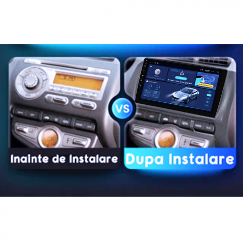 Navigatie dedicata Honda Jazz/City 2006, 8GB RAM 128GB ROM, Octacore, Platforma TS18, Android 13, Display QLED 9”, Suporta camera 360º, DSP, Carplay&Android Auto, SIM 4G, Ventilator Activ [4]