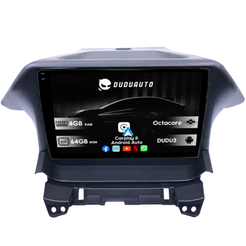 Navigatii Dedicate - Navigatie dedicata Honda Odyssey 2009-2014, DUDU3, 4GB RAM 64GB ROM, Octacore, Platforma 8581, Android, Display QLED 9", DSP, Carplay&AndroidAuto