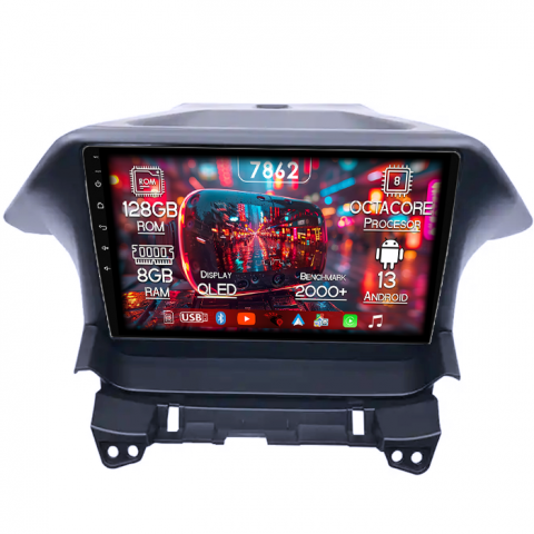 Honda - Navigatie dedicata Honda Odyssey 2009-2014, 8GB RAM 128GB ROM, Octacore, Platforma 7862,Android 13, Display QLED 10”, Suporta camera 360º, DSP, Carplay&Android Auto, SIM 4G, Ventilator Activ