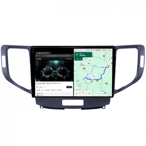 Navigatie dedicata Honda Spirior, 4GB RAM 64GB ROM, Quadcore, Android 14, Display QLED 1K 9", DSP, Carplay&Android Auto, Suport camere AHD [3]
