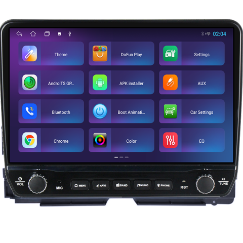 Navigatie dedicata Honda Vezel Tesla cu butoane rotative model 2024, 4GB RAM 64GB ROM, Procesor Quadcore, Android 14, Display QLED 10", DSP, Carplay&Android Auto [4]