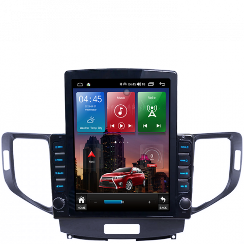 Navigatie dedicata Honda Spirior, Tesla Style, 8GB RAM 128GB ROM, Octa Core, Display 10" QLED, Carplay&Android Auto, Android 13, Ventilator Activ [3]