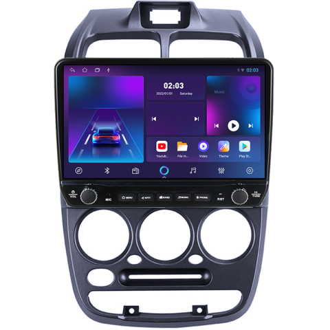 Navigatie dedicata Hyundai Accent 1999 Tesla cu butoane rotative model 2024, 4GB RAM 64GB ROM, Procesor Quadcore, Android 14, Display QLED 10", DSP, Carplay&Android Auto [3]