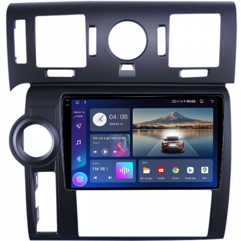 Navigatie dedicata Hummer H2 2007-2009, 4GB RAM 64GB ROM, Quadcore, Android 14, Display QLED 1K 9", DSP, Carplay&Android Auto, Suport camere AHD [3]