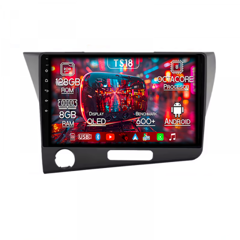 Navigatii Dedicate - Navigatie dedicata CR-Z, 8GB RAM 128GB ROM, Octacore, Platforma TS18, Android 14, Display QLED 9”, Suporta camera 360º, DSP, Carplay&Android Auto, SIM 4G, Ventilator
