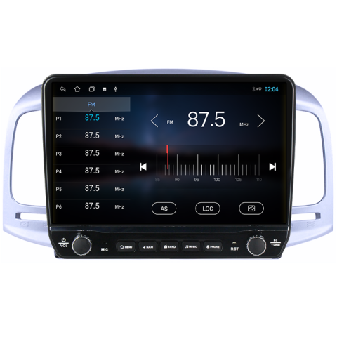 Navigatie dedicata Hyundai ACCENT 2006-2011 Tesla cu butoane rotative model 2024, 4GB RAM 64GB ROM, Procesor Quadcore, Android 14, Display QLED 10", DSP, Carplay&Android Auto [1]