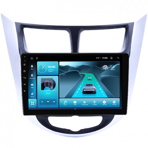 Navigatie dedicata Hyundai Accent 2010-2016, 8GB RAM 128GB ROM, Octacore, Platforma 7862, Android 14, Display QLED 9”, Suporta camera 360º, DSP, Carplay&Android Auto, SIM 4G, Ventilator Activ [1]