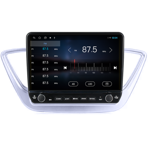 Navigatie dedicata Hyundai Accent 2017-2018 Tesla cu butoane rotative model 2024, 4GB RAM 64GB ROM, Procesor Quadcore, Android 14, Display QLED 10", DSP, Carplay&Android Auto [1]