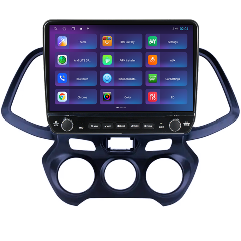 Navigatie dedicata Hyundai Atos 2018+ Tesla cu butoane rotative model 2024, 4GB RAM 64GB ROM, Procesor Quadcore, Android 14, Display QLED 10", DSP, Carplay&Android Auto [2]