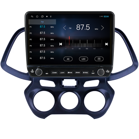 Navigatie dedicata Hyundai Atos 2018+ Tesla cu butoane rotative model 2024, 4GB RAM 64GB ROM, Procesor Quadcore, Android 14, Display QLED 10", DSP, Carplay&Android Auto [1]