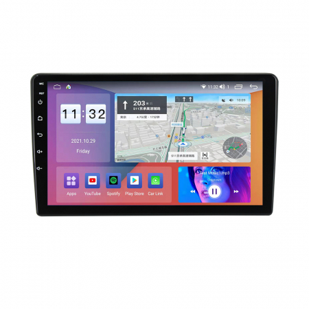 Navigatie dedicata Hyundai Azera 2006-2010, 4GB RAM 32GB ROM, Octacore, Android 14, Display QLED 1K 9", DSP, Carplay&Android Auto, SIM 4G, Bluetooth, Ventilator Activ [2]
