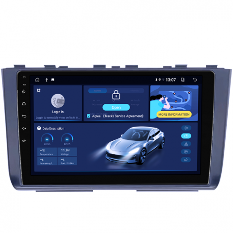 Navigatie dedicata Hyundai Creta 2 IX25 2021, 8GB RAM 128GB ROM, Octacore, Platforma TS18, Android 13, Display QLED 9”, Suporta camera 360º, DSP, Carplay&Android Auto, SIM 4G, Ventilator Activ [1]
