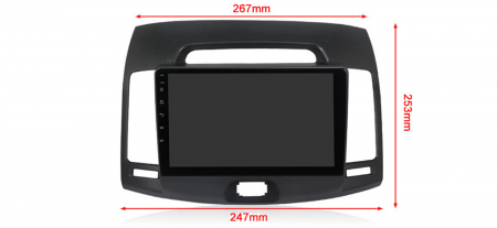 Navigatie dedicata Hyundai Elantra 2006-2011, 4GB RAM 32GB ROM, Octacore, Android 14, Display QLED 1K 9", DSP, Carplay&Android Auto, SIM 4G, Bluetooth, Ventilator Activ [5]