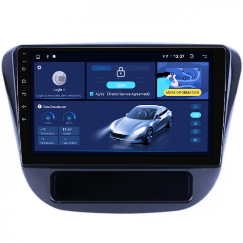 Navigatie dedicata Hyundai Elantra 2019, 8GB RAM 128GB ROM, Octacore, Platforma TS18, Android 13, Display QLED 9”, Suporta camera 360º, DSP, Carplay&Android Auto, SIM 4G, Ventilator Activ [1]