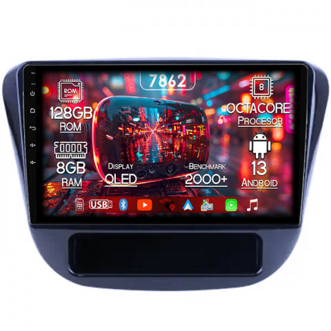 Elantra 2019 - Navigatie dedicata Hyundai Elantra 2019, 8GB RAM 128GB ROM, Octacore, Platforma 7862,Android 13, Display QLED 9”, Suporta camera 360º, DSP, Carplay&Android Auto, SIM 4G, Ventilator Activ