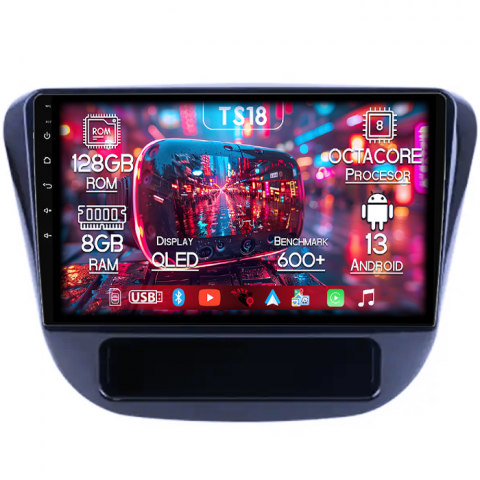 Elantra 2019 - Navigatie dedicata Hyundai Elantra 2019, 8GB RAM 128GB ROM, Octacore, Platforma TS18, Android 13, Display QLED 9”, Suporta camera 360º, DSP, Carplay&Android Auto, SIM 4G, Ventilator Activ