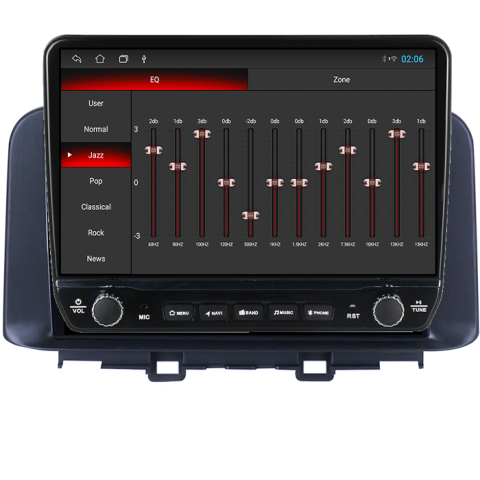 Navigatie dedicata Hyundai Encino 2018-2020 Tesla cu butoane rotative model 2024, 4GB RAM 64GB ROM, Procesor Quadcore, Android 14, Display QLED 10", DSP, Carplay&Android Auto [6]