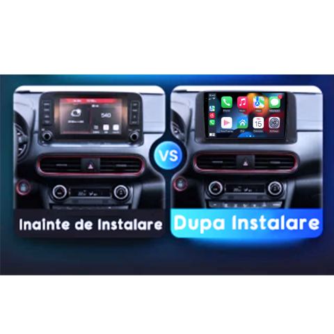 Navigatie dedicata Hyundai Encino 2018-2020, 4GB RAM 64GB ROM, Procesor Qualcomm Octacore, Android 14, Rezolutie 2K, Display QLED 9", DSP, Carplay&Android Auto, SIM 4G [6]