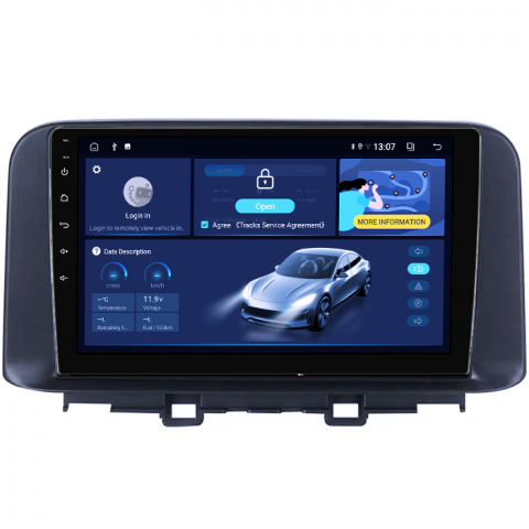 Encino 2018-2020 - Navigatie dedicata Hyundai Encino 2018-2020, 8GB RAM 128GB ROM, Octacore, Platforma TS18, Android 14, Display QLED 9”, Suporta camera 360º, DSP, Carplay&Android Auto, SIM 4G, Ventilator Activ