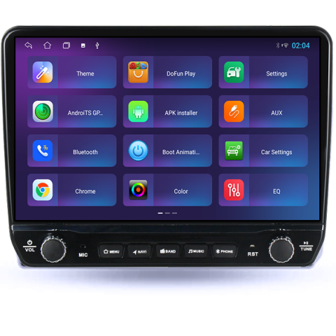 Navigatie dedicata Hyundai Getz 2004-2006 Tesla cu butoane rotative model 2024, 4GB RAM 64GB ROM, Procesor Quadcore, Android 14, Display QLED 10", DSP, Carplay&Android Auto [2]