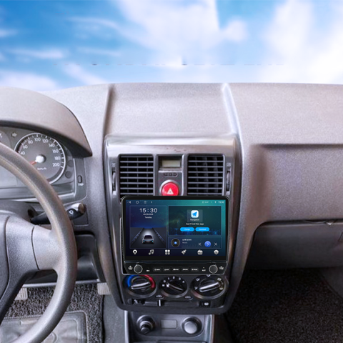 Navigatie dedicata Hyundai Getz 2004-2006 Tesla cu butoane rotative model 2024, 4GB RAM 64GB ROM, Procesor Quadcore, Android 14, Display QLED 10", DSP, Carplay&Android Auto [5]