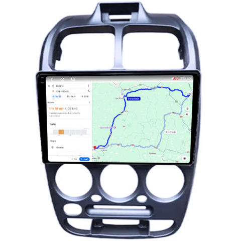 Navigatie dedicata Hyundai Getz 2002-2011, 4GB RAM 64GB ROM, Octacore, Android 14, Display QLED 1K 9", Carplay&Android Auto, SIM 4G, Ventilator Activ [3]