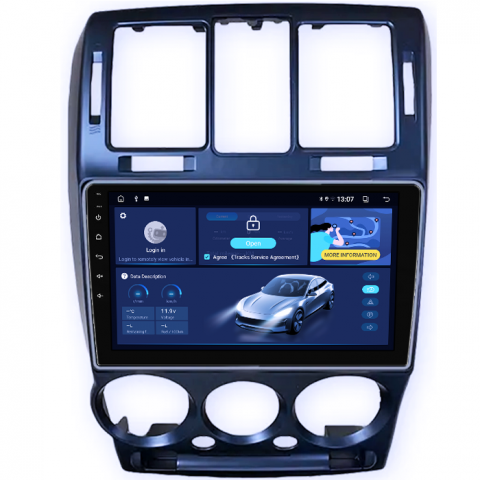 Navigatie dedicata HYUNDAI GETZ 2002-2011, 8GB RAM 128GB ROM, Octacore, Platforma 7862,Android 13, Display QLED 9”, Suporta camera 360º, DSP, Carplay&Android Auto, SIM 4G, Ventilator Activ [1]