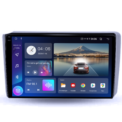 Navigatie dedicata Hyundai Getz 2004-2006, 4GB RAM 64GB ROM, Procesor Qualcomm Octacore, Android 14, Rezolutie 2K, Display QLED 9", DSP, Carplay&Android Auto, SIM 4G [3]