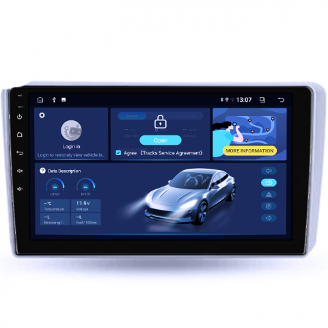 Navigatie dedicata Hyundai Getz 2004-2006, 8GB RAM 128GB ROM, Octacore, Platforma TS18, Android 13, Display QLED 9”, Suporta camera 360º, DSP, Carplay&Android Auto, SIM 4G, Ventilator Activ [1]