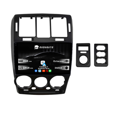 Navigatii Dedicate - Navigatie dedicata Hyundai Getz 2002-2011, DUDU3, 4GB RAM 64GB ROM, Octacore, Platforma 8581, Android, Display QLED 9", DSP, Carplay&AndroidAuto