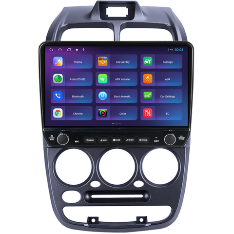 Navigatie dedicata Hyundai GETZ 2002-2011 Tesla cu butoane rotative model 2024, 4GB RAM 64GB ROM, Procesor Quadcore, Android 14, Display QLED 10", DSP, Carplay&Android Auto [2]