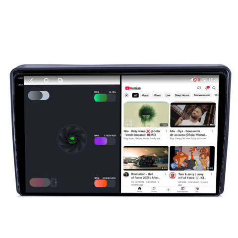 Navigatie dedicata Hyundai H1 2007-2015, 4GB RAM 64GB ROM, Procesor Qualcomm Octacore, Android 14, Rezolutie 2K, Display QLED 9", DSP, Carplay&Android Auto, SIM 4G [2]