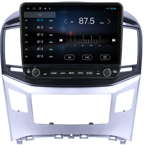 Navigatie dedicata Hyundai H1 2017-2018 Tesla cu butoane rotative model 2024, 4GB RAM 64GB ROM, Procesor Quadcore, Android 14, Display QLED 10", DSP, Carplay&Android Auto [1]