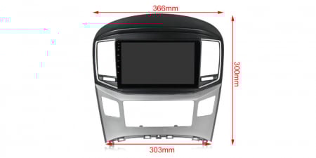 Navigatie dedicata Hyundai H1 2017-2018, 4GB RAM 32GB ROM, Octacore, Android 14, Display QLED 1K 9", DSP, Carplay&Android Auto, SIM 4G, Bluetooth, Ventilator Activ [5]