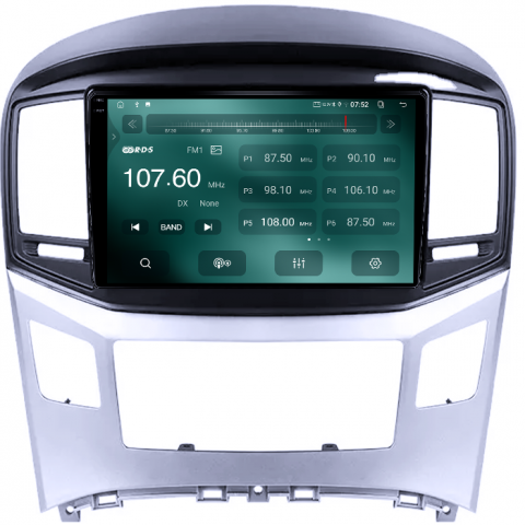 Navigatie dedicata Hyundai H1 2017-2018, 4GB RAM 64GB ROM, Quad Core, Display 9" QLED 1K, Carplay, Android 14, Bluetooth, Magazin Play, Suport Camere AHD [5]