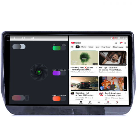 Navigatie dedicata Hyundai H1 2019, 4GB RAM 64GB ROM, Octacore, Android 14, Display QLED 1K 9", Carplay&Android Auto, SIM 4G, Ventilator Activ [2]