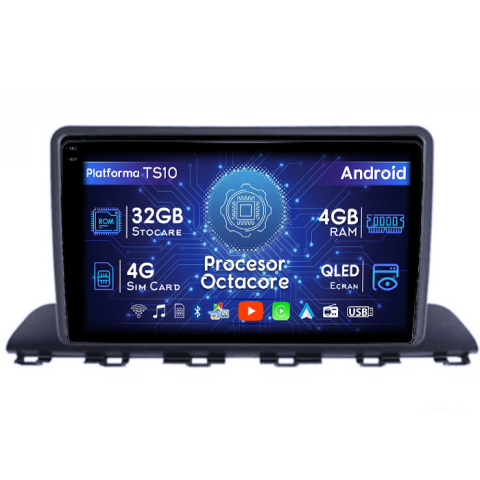 HB20 2021 - Navigatie dedicata Hyundai HB20 2021, 4GB RAM 32GB ROM, Octacore, Android 14, Display QLED 1K 9", DSP, Carplay&Android Auto, SIM 4G, Bluetooth, Ventilator Activ