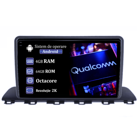 HB20 2021 - Navigatie dedicata Hyundai HB20 2021, 4GB RAM 64GB ROM, Procesor Qualcomm Octacore, Android 14, Rezolutie 2K, Display QLED 9", DSP, Carplay&Android Auto, SIM 4G