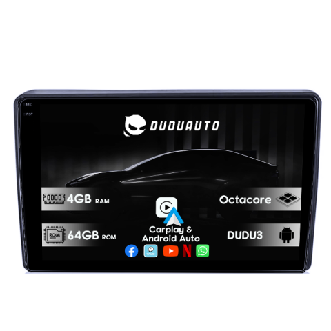 H1 2007-2015 - Navigatie dedicata Hyundai H1 2007-2015, DUDU3, 4GB RAM 64GB ROM, Octacore, Platforma 8581, Android, Display QLED 9", DSP, Carplay&AndroidAuto