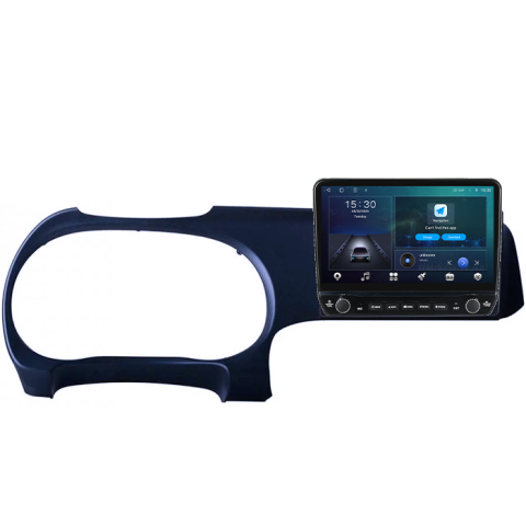 Navigatie dedicata Hyundai i10 2019 Tesla cu butoane rotative model 2024, 4GB RAM 64GB ROM, Procesor Quadcore, Android 14, Display QLED 10", DSP, Carplay&Android Auto [6]