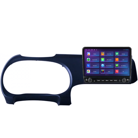 Navigatie dedicata Hyundai i10 2019 Tesla cu butoane rotative model 2024, 4GB RAM 64GB ROM, Procesor Quadcore, Android 14, Display QLED 10", DSP, Carplay&Android Auto [4]