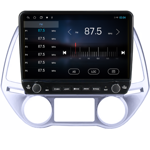 Navigatie dedicata Hyundai I20 2012-2014 Tesla cu butoane rotative model 2024, 4GB RAM 64GB ROM, Procesor Quadcore, Android 14, Display QLED 10", DSP, Carplay&Android Auto [1]