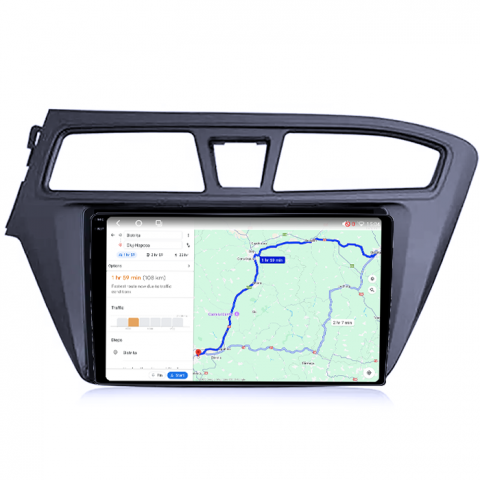 Navigatie dedicata Hyundai i20 2015-2017, 4GB RAM 64GB ROM, Octacore, Android 14, Display QLED 1K 9", Carplay&Android Auto, SIM 4G, Ventilator Activ [3]