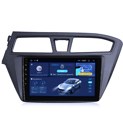 Navigatie dedicata Hyundai I20 2015-2017, 8GB RAM 128GB ROM, Octacore, Platforma TS18, Android 13, Display QLED 9”, Suporta camera 360º, DSP, Carplay&Android Auto, SIM 4G, Ventilator Activ [2]