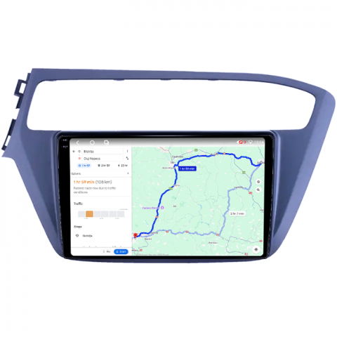 Navigatie dedicata Hyundai i20 2017-2018, 4GB RAM 64GB ROM, Octacore, Android 14, Display QLED 1K 9", Carplay&Android Auto, SIM 4G, Ventilator Activ [3]