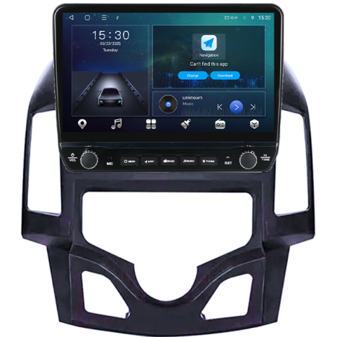 Navigatie dedicata Hyundai I30 2007-2016 Tesla cu butoane rotative model 2024, 4GB RAM 64GB ROM, Procesor Quadcore, Android 14, Display QLED 10", DSP, Carplay&Android Auto [6]