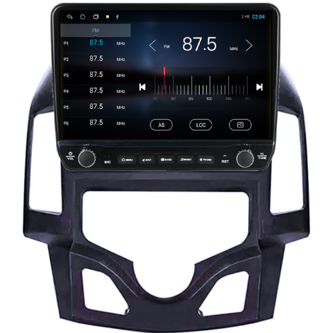 Navigatie dedicata Hyundai I30 2007-2016 Tesla cu butoane rotative model 2024, 4GB RAM 64GB ROM, Procesor Quadcore, Android 14, Display QLED 10", DSP, Carplay&Android Auto [2]