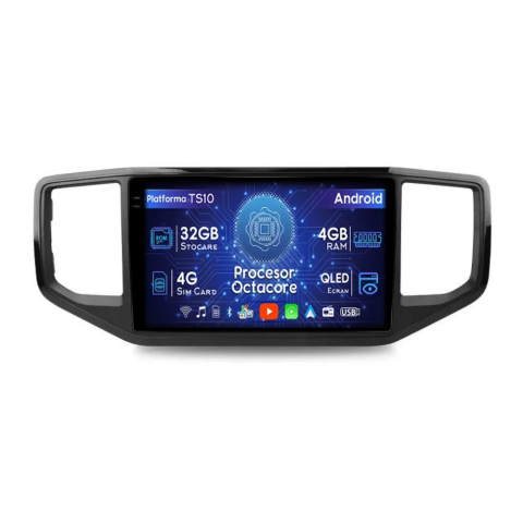 Amarok (2011-Prezent) - Navigatie dedicata Volkswagen Amarok 2012+, 4GB RAM 32GB ROM, Octacore, Android 14, Display QLED 1K 9", DSP, Carplay&Android Auto, SIM 4G, Bluetooth, Ventilator Activ